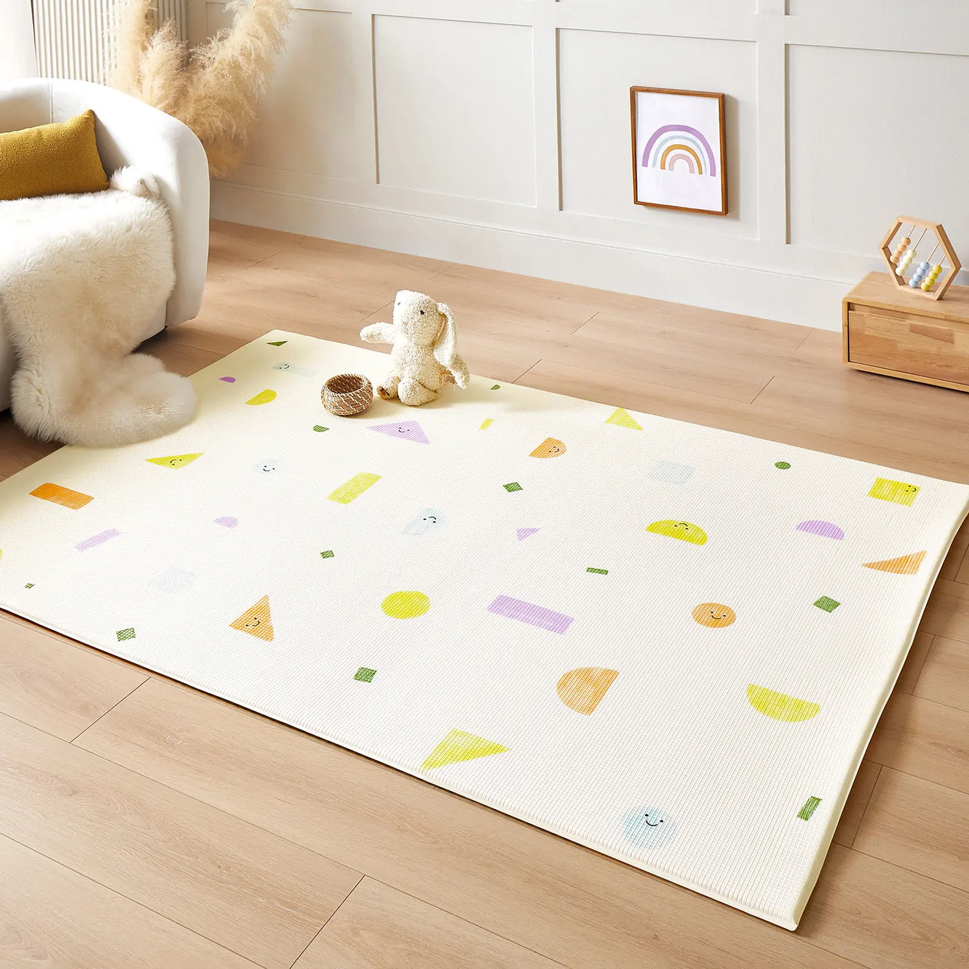 Tiny Land® Double-Sided Baby Playmat Smiley Quest