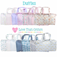 nylon duffle bag - 11 colors available