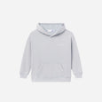 Light gray hoodie on a white background