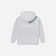 Light gray hoodie with 'Elevated Faith' text on the back against a white background