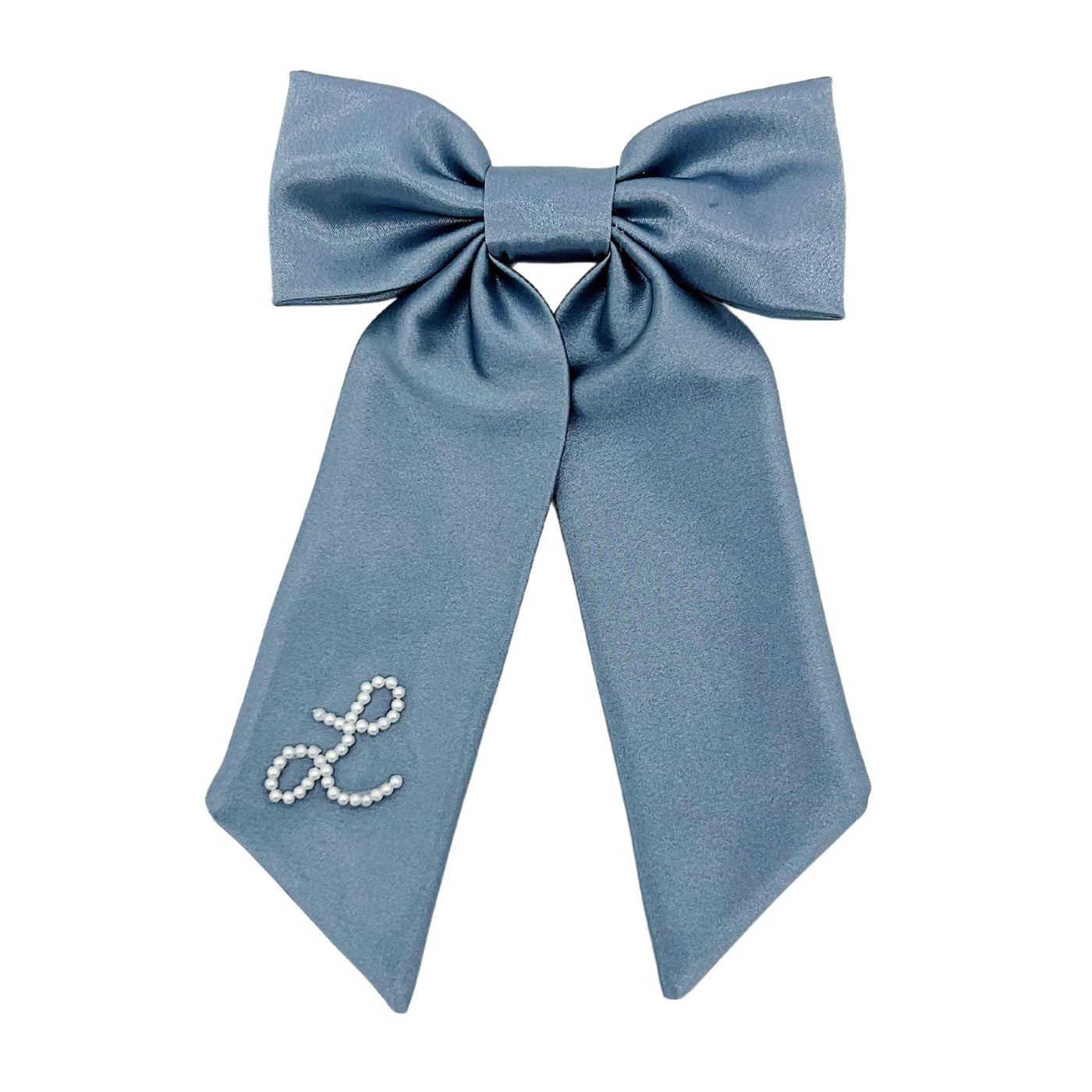 Dark Blue Pearl Bow