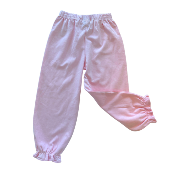 light pink bloomer pants