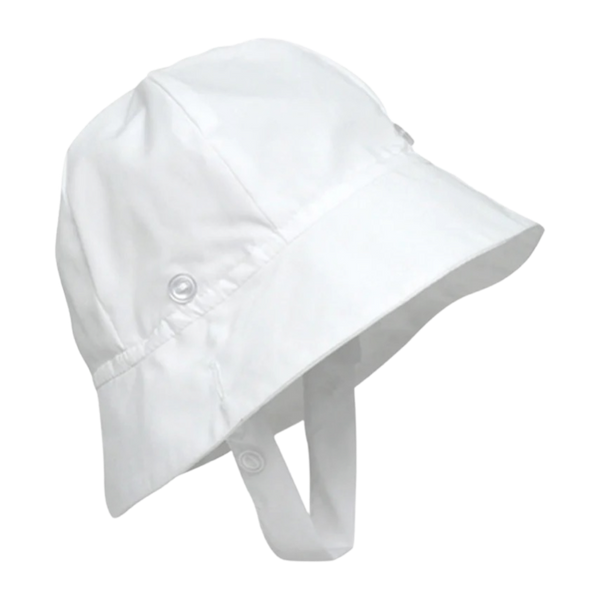 beaufort bucket hat, white broadcloth