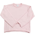 girl's pink roll neck sweater