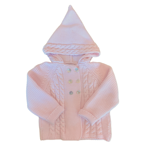 hooded jacket pink