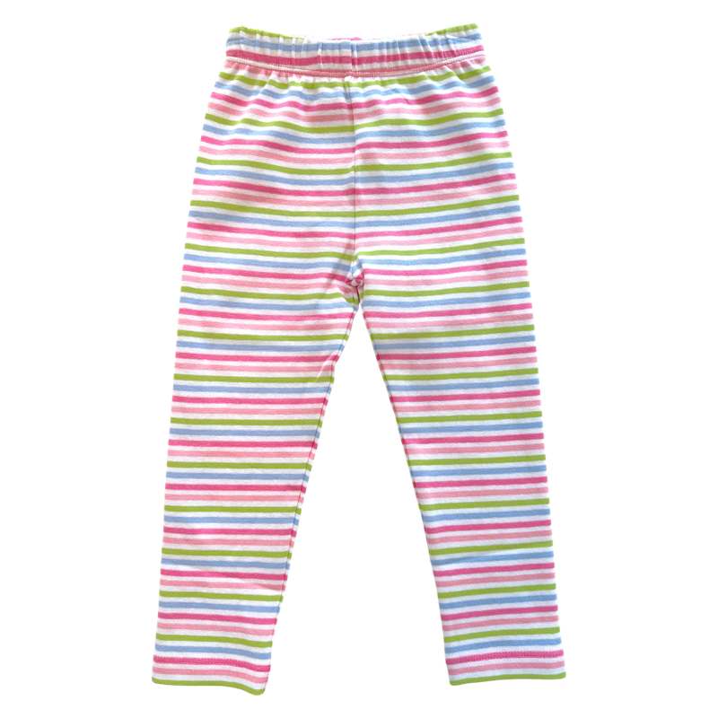 pink stripe legging