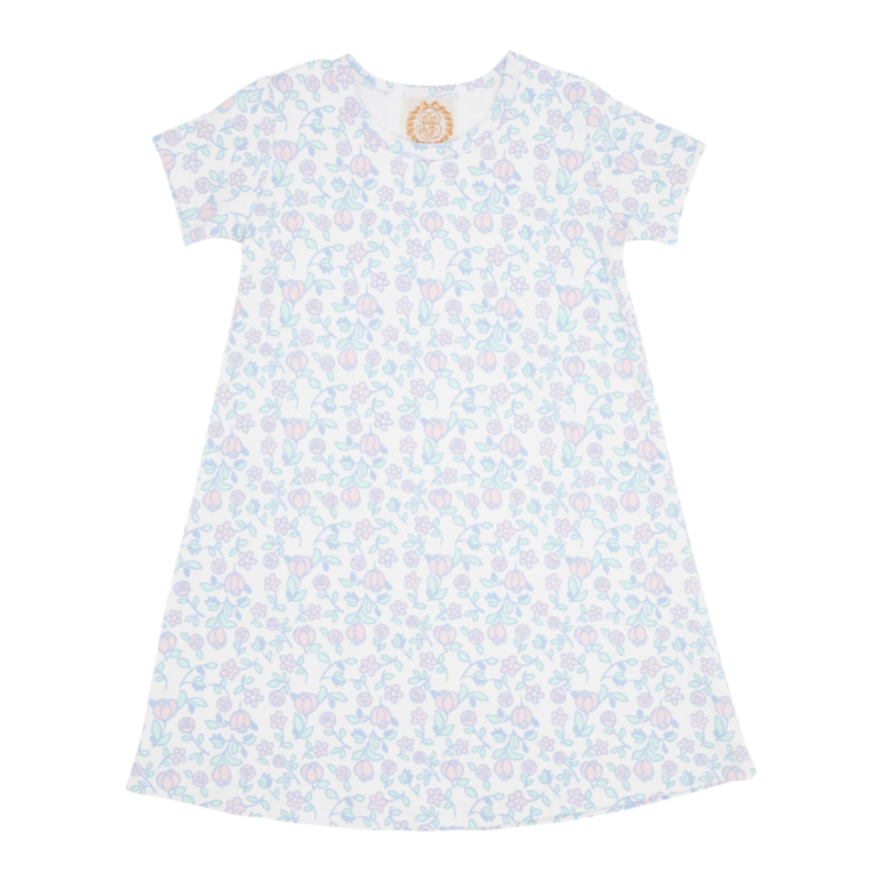 polly play dress in posies and peonies