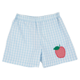 apple applique shelton shorts - LAST ONE, SIZE 2T