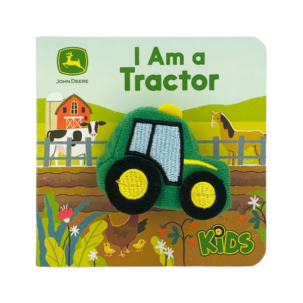 tractor puppet book