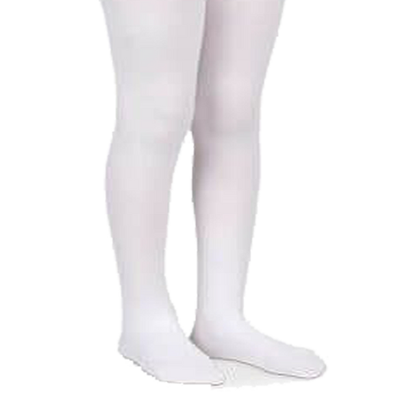 white pima tights, 1 pair