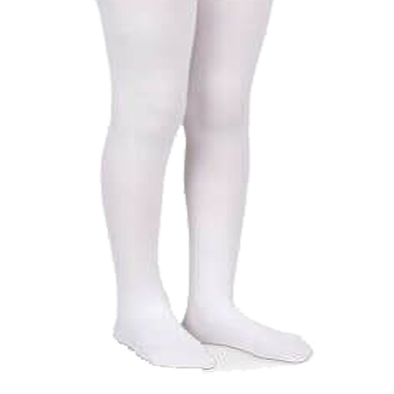 white pima tights, 1 pair