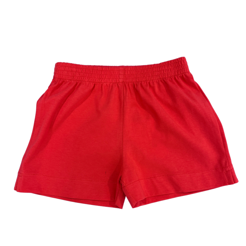 coral jersey short